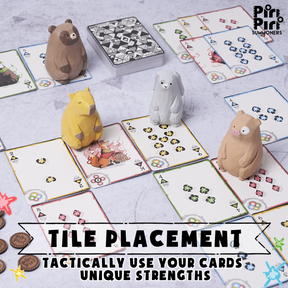 Piri Piri Summoners - Handcrafted Wooden Meeple Strategy Game