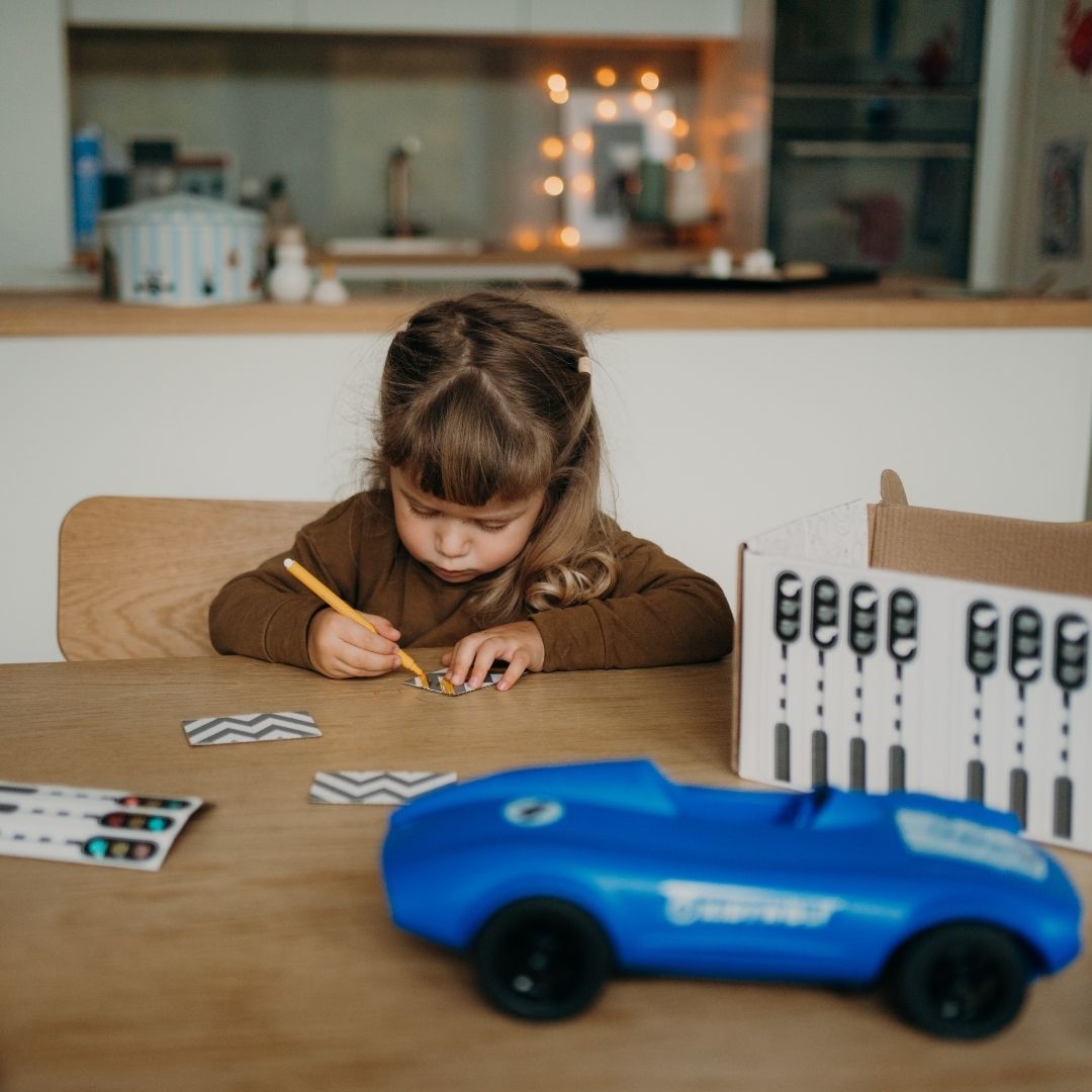 Kidycar Remote Control Car, Blue