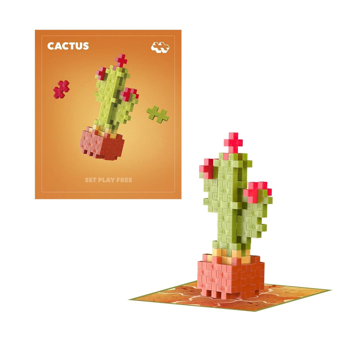 Plus-Plus Plant Pack, Cactus