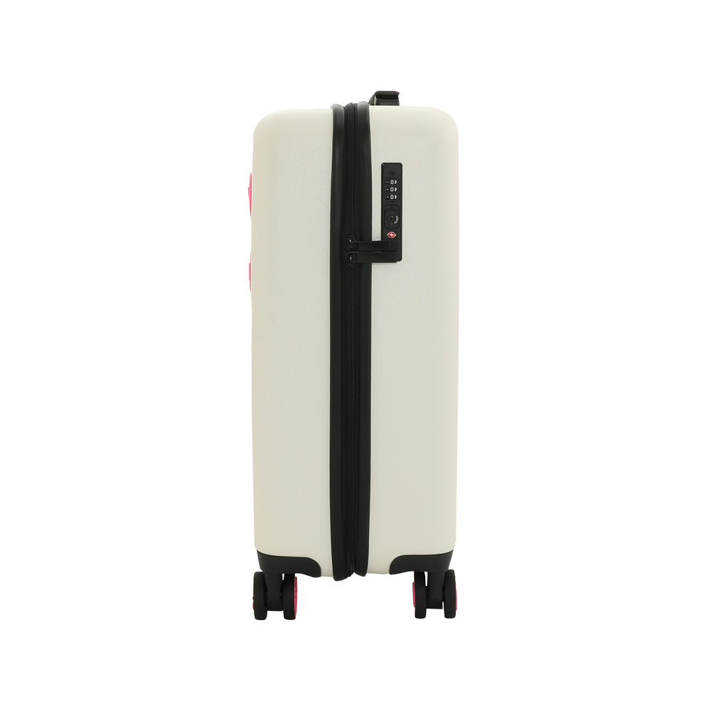 LEGO® Brick 2x2 22" S Luggage, Off White/Bright Purple