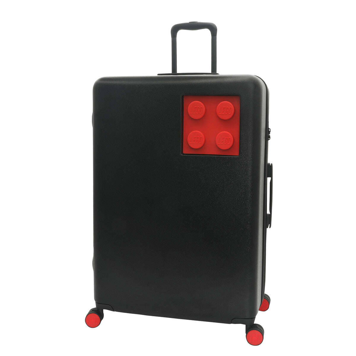 LEGO® Brick 2x2 28" L Luggage, Black/Bright Red
