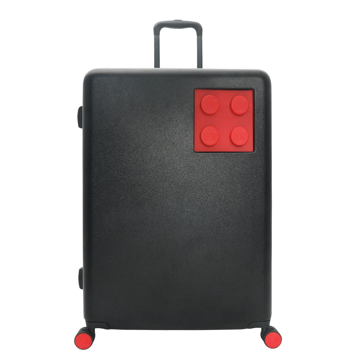 LEGO® Brick 2x2 28" L Luggage, Black/Bright Red