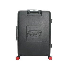 LEGO® Brick 2x2 28" L Luggage, Black/Bright Red