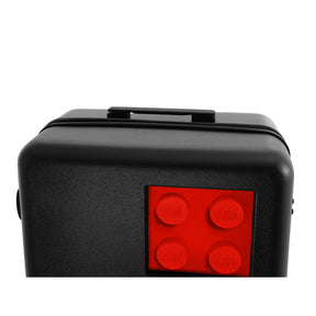 LEGO® Brick 2x2 28" L Luggage, Black/Bright Red