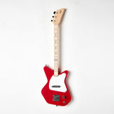 Loog Pro Electric with Built-in Amp Guitar for Kids, Red