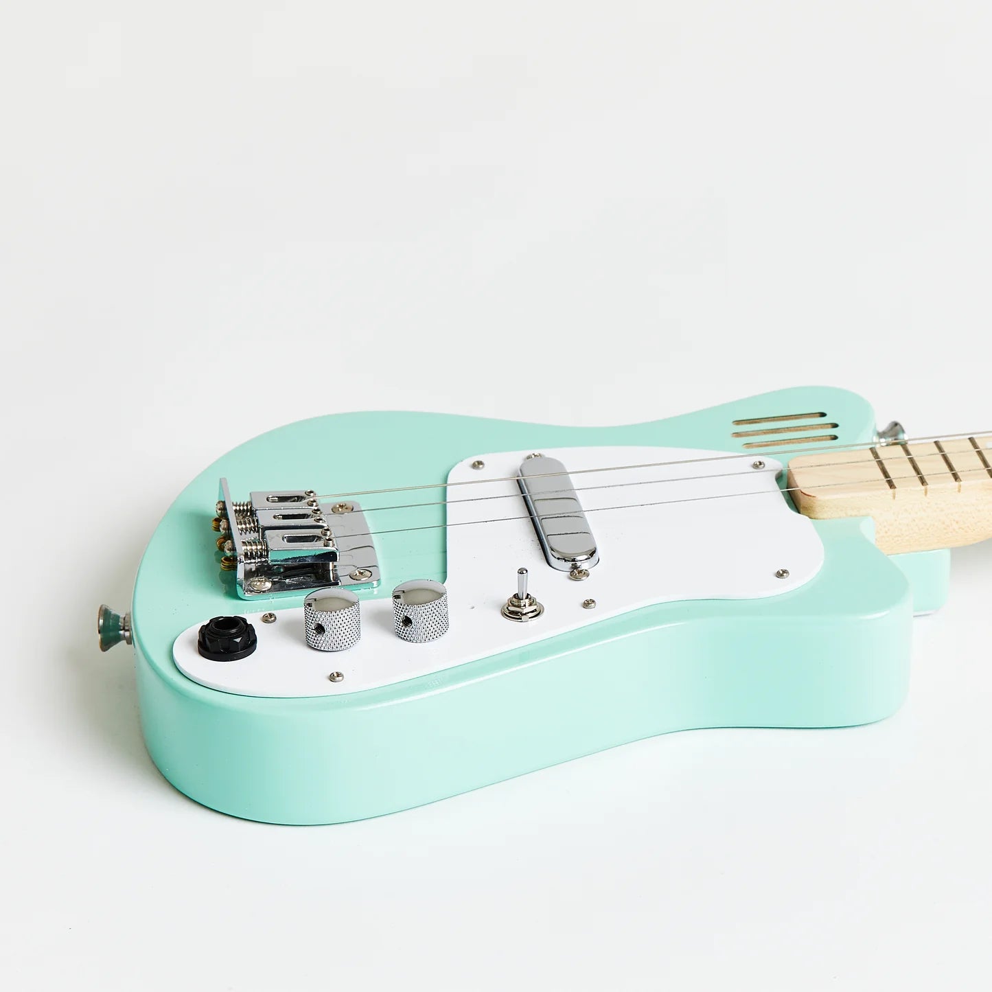 Loog Mini Electric Guitar for Kids, Green