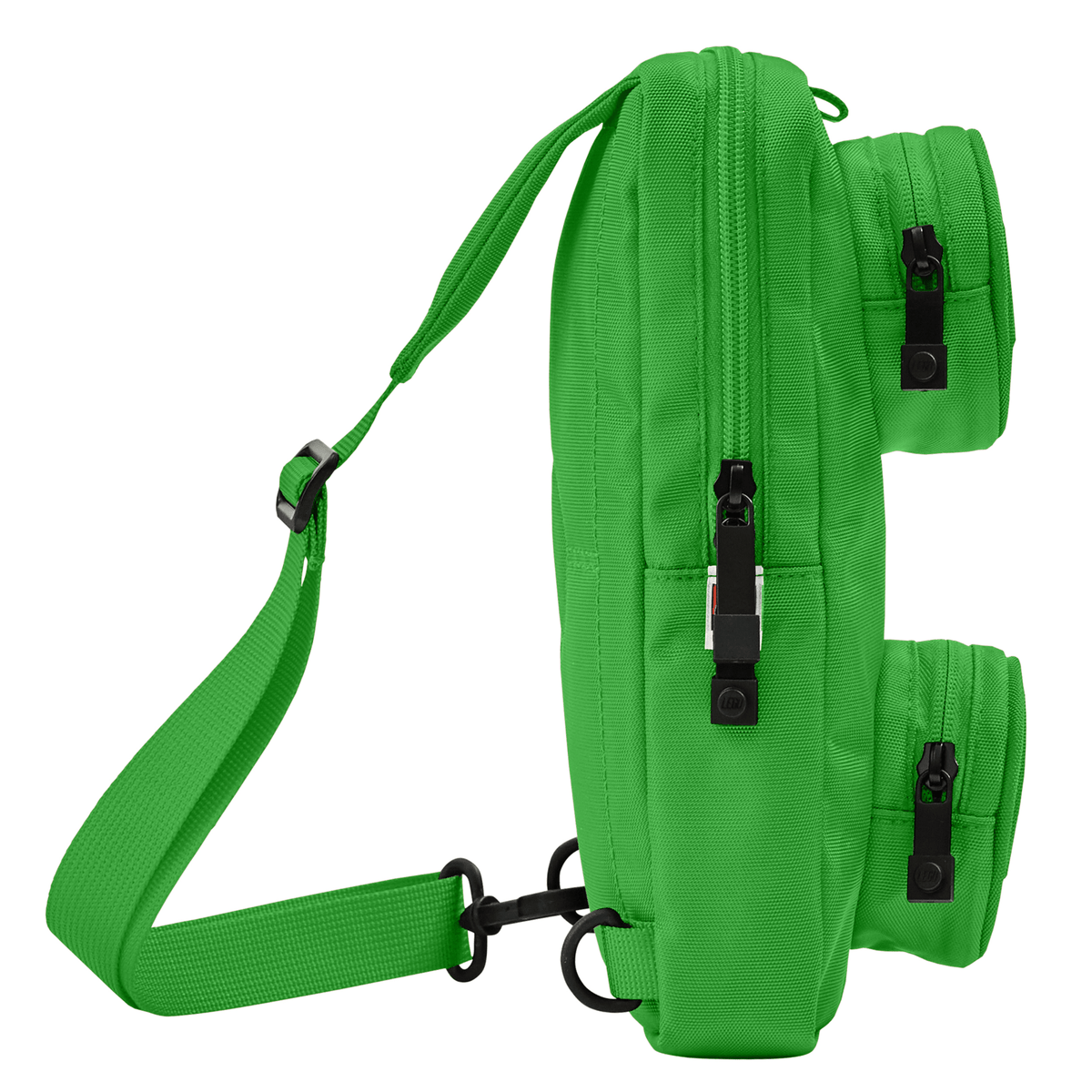 LEGO® Brick 1x2 Sling Bag, Bright Green