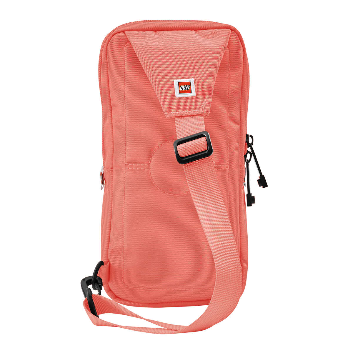 LEGO® Brick 1x2 Sling Bag, Vibrant Coral