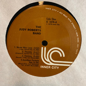 The Judy Roberts Band : The Judy Roberts Band (LP, Album)