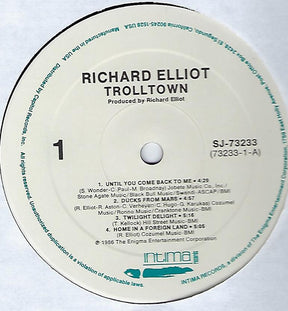 Richard Elliot : Trolltown (LP, Album)