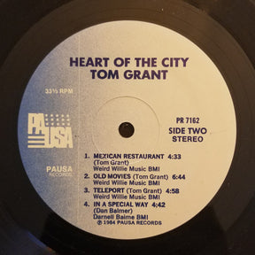 Tom Grant (2) : Heart Of The City (LP, Album)