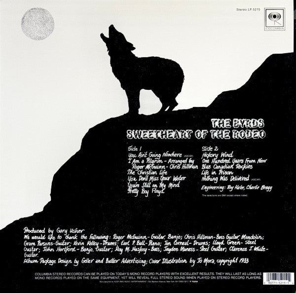 The Byrds : Sweetheart Of The Rodeo (LP, Album, RE)