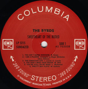 The Byrds : Sweetheart Of The Rodeo (LP, Album, RE)