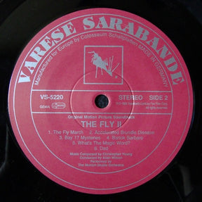 Christopher Young : The Fly II (Original Motion Picture Soundtrack) (LP, Album)