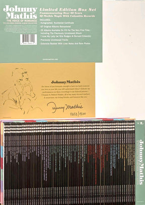 Johnny Mathis : The Voice Of Romance - The Columbia Original Album Collection (Box, Comp, Ltd, Num + 68xCD, RE, RM)