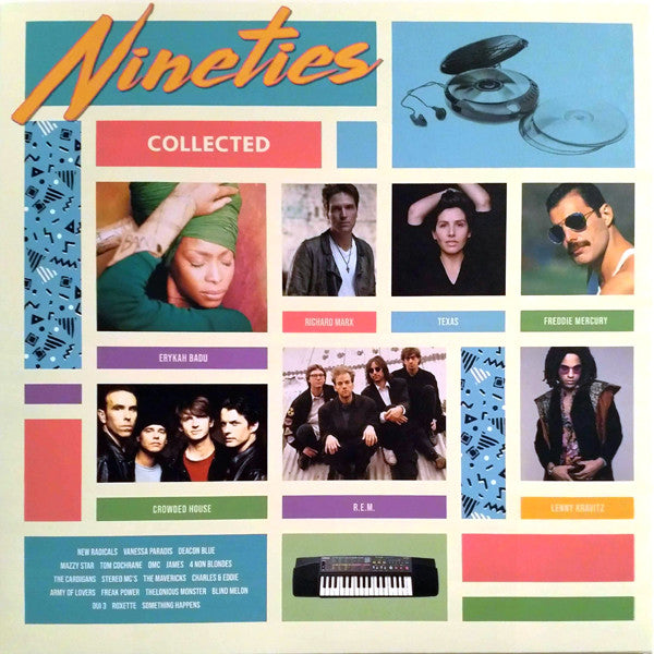 Various : Nineties Collected (2xLP, Comp, Ltd, Num, Cry)