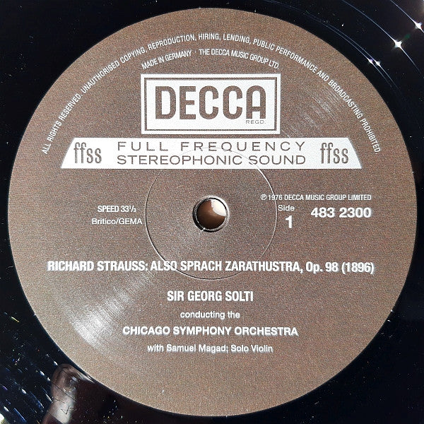 Georg Solti / Chicago Symphony Orchestra : Solti/Chicago: The Vinyl Edition (Box, Num, S/Edition + 6xLP, RE, 180)