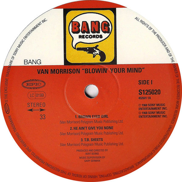 Van Morrison : Blowin' Your Mind (LP, Album, RE, 125)