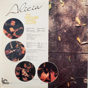 Gregory James Quartet : Alicia (LP, Album)