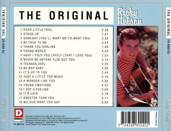 Ricky Nelson (2) : The Original (CD, Comp)