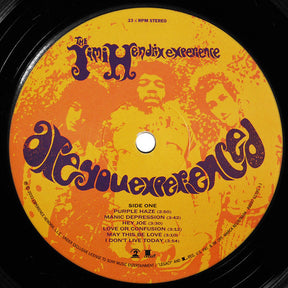 The Jimi Hendrix Experience : Are You Experienced (LP, Album, RE, RM, Gat)