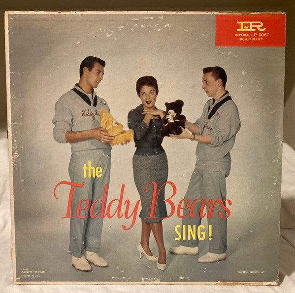 The Teddy Bears : The Teddy Bears Sing! (LP, Album, Mono, Yel)