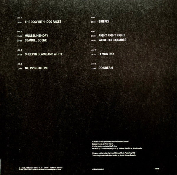 Nils Frahm : Music For Animals (4xLP, Album, Bla)