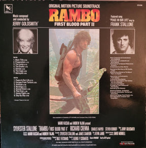 Jerry Goldsmith : Rambo: First Blood Part II (Original Motion Picture Soundtrack) (LP, Album)