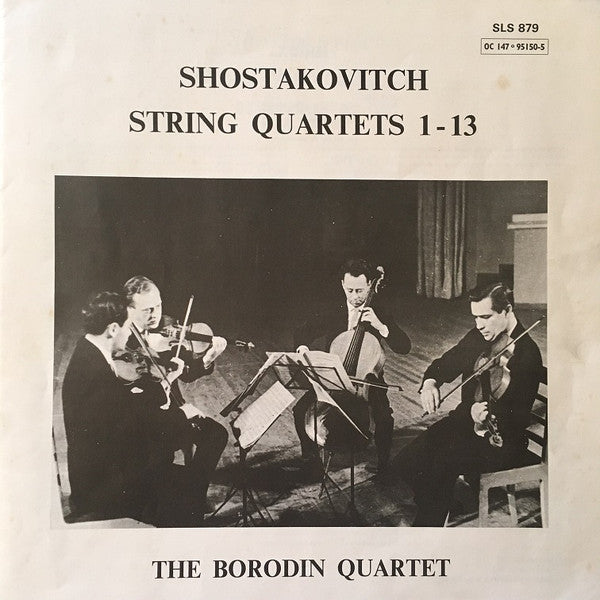 Dmitri Shostakovitch*, The Borodin Quartet* : String Quartets 1-13 (6xLP + Box)