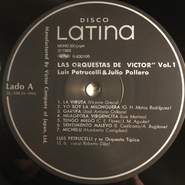 Various : Las Orquestas De "Victor" Vol. I 1927-30 (LP, Comp, Mono)