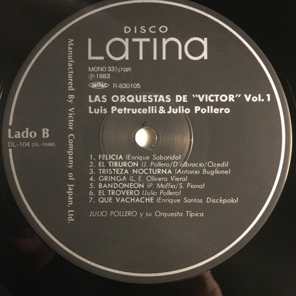 Various : Las Orquestas De "Victor" Vol. I 1927-30 (LP, Comp, Mono)