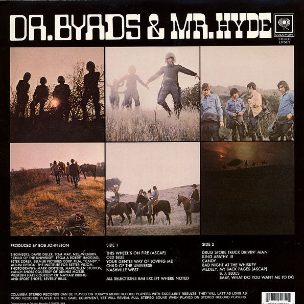 The Byrds : Dr. Byrds & Mr. Hyde (LP, Album, RE)