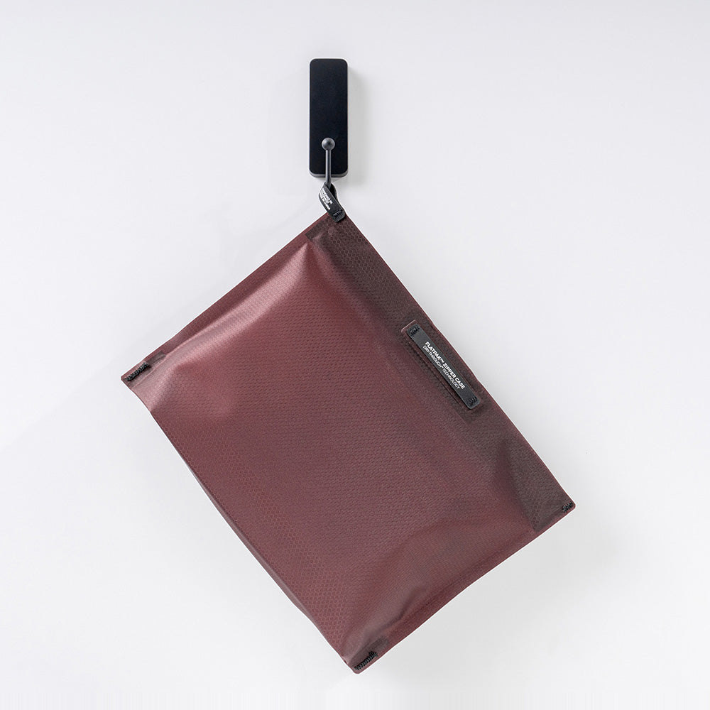 FlatPak™ Zipper Toiletry Case, Burgundy