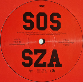 SZA (2) : SOS (2xLP, Album, GZ )