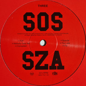 SZA (2) : SOS (2xLP, Album, GZ )