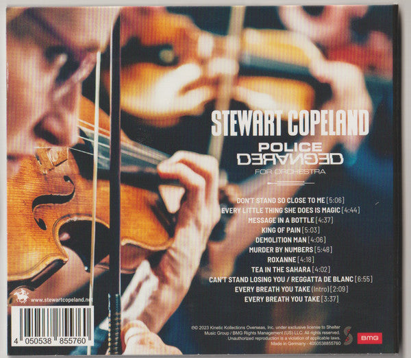 Stewart Copeland : Police Deranged For Orchestra (CD, Album)