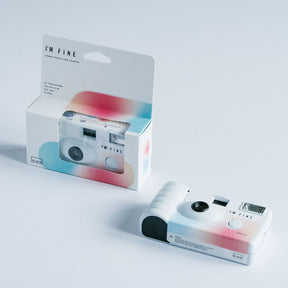 I'M Fine Single Use Camera, AURA White