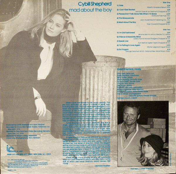 Cybill Shepherd : Mad About The Boy (LP, Album)