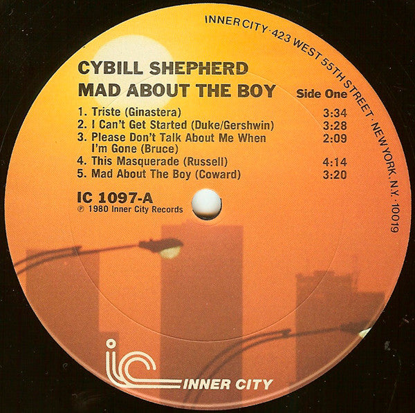 Cybill Shepherd : Mad About The Boy (LP, Album)