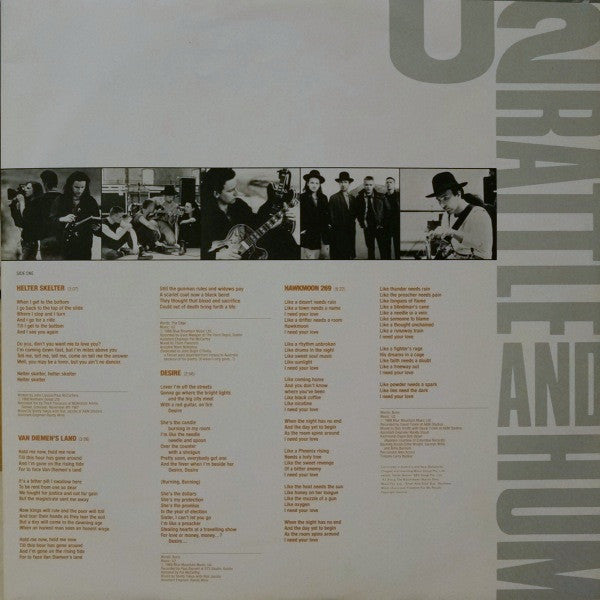 U2 : Rattle And Hum (2xLP, Album)