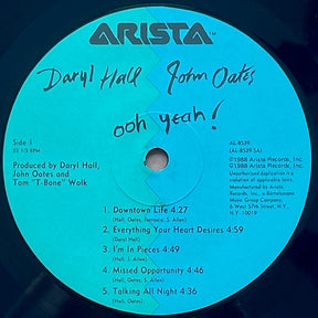 Daryl Hall & John Oates : Ooh Yeah! (LP, Album)