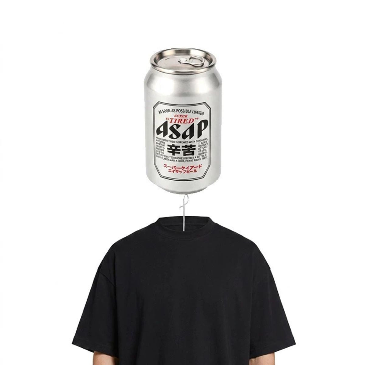 Faux Soda Can Insulated Tumbler, Super Tired ASAP