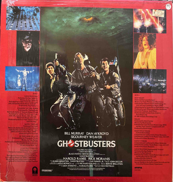 Various : Ghostbusters (Original Soundtrack Album) (LP, Album)