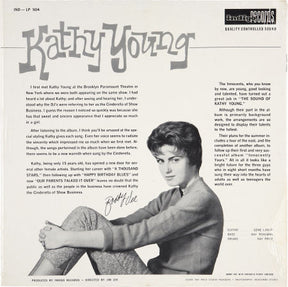 Kathy Young : The Sound Of Kathy Young (LP, Album, Mono)