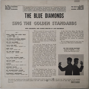 The Blue Diamonds : The Blue Diamonds Sing The Golden Standards (LP, Album, Mono)