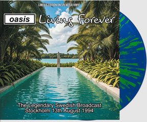 Oasis (2) : Living Forever (LP, Album, Ltd, Num, Unofficial, Spl)