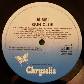 The Gun Club : Miami (LP, Album)