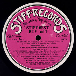 Various : Stiff Best Buy Vol. 1 (12", Comp)