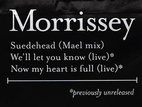 Morrissey : Suedehead (Mael Mix) (10", RSD, Single, Pic)