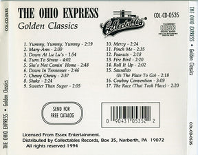 Ohio Express : Golden Classics (CD, Comp)